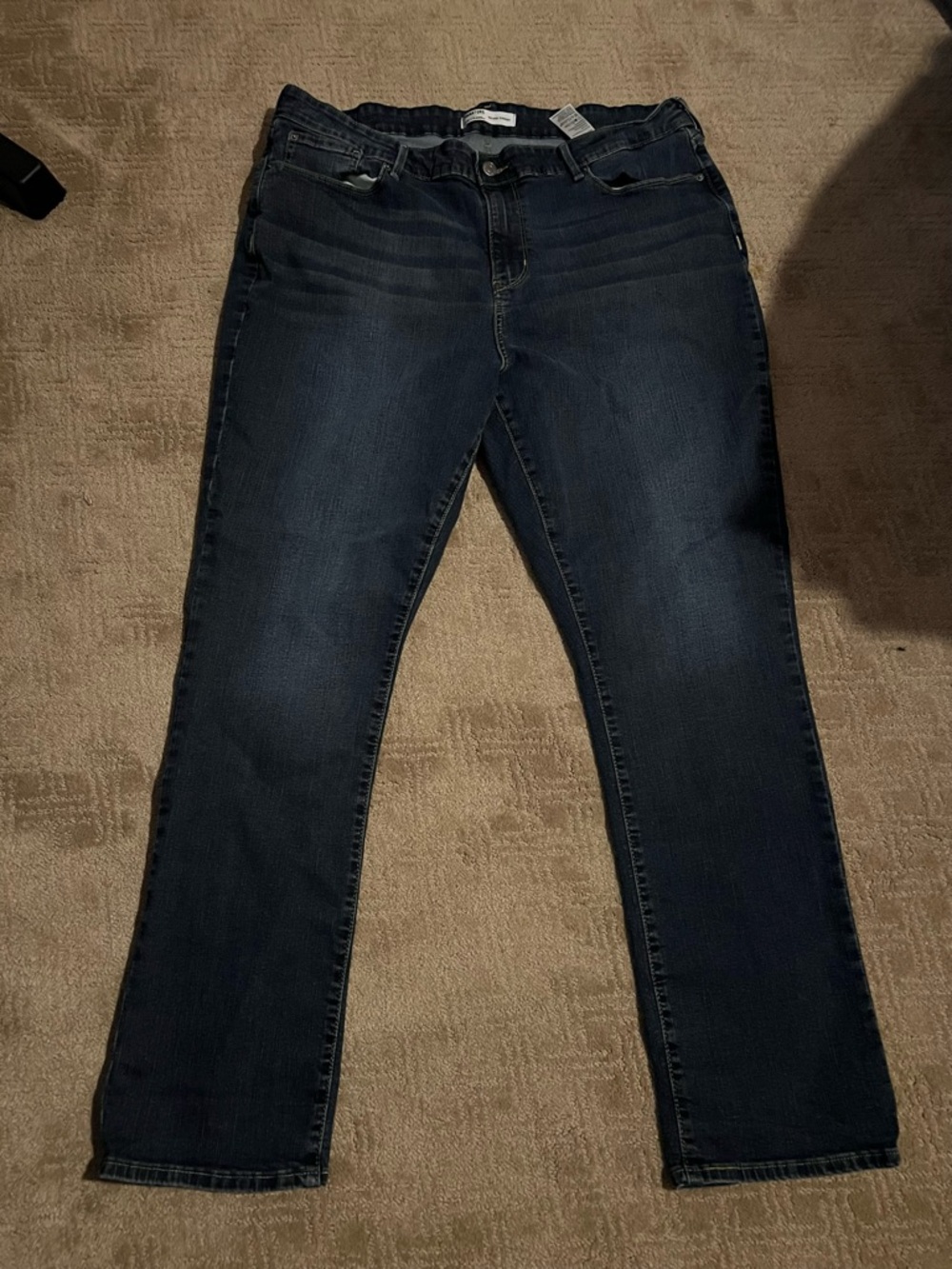 Levi's Dark Blue Straight Leg Women's Jeans